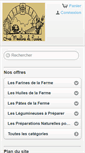 Mobile Screenshot of lesmoulinsdeperrine.com